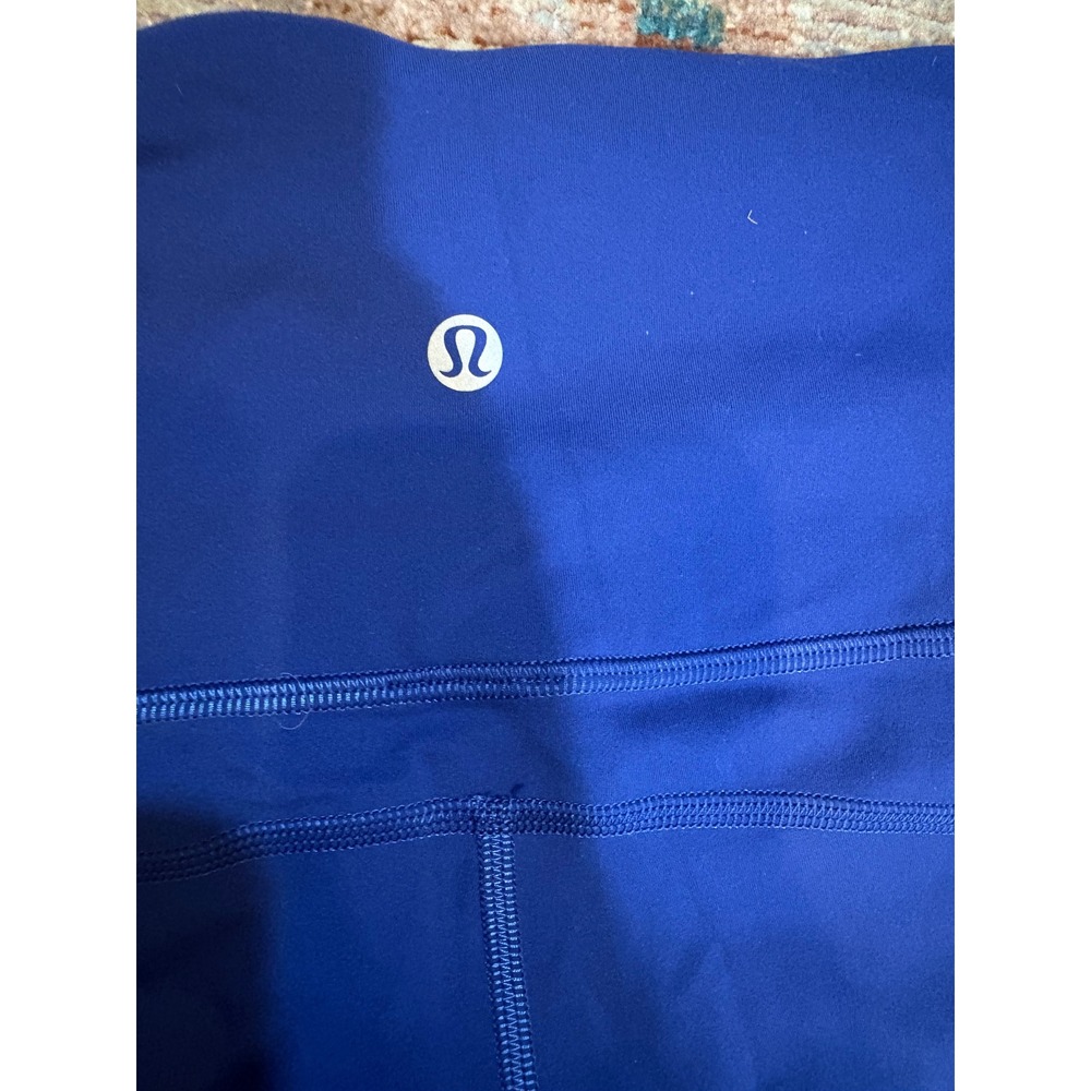 Lululemon Groove Super High Rise Flared Pant Nulu Larkspur Blue LW5FG2S Size 8 - Picture 7 of 7